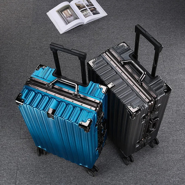 Aluminiowa torba o twardej skorupie – Genewa-Rot-S (38 L)-Trend Polska