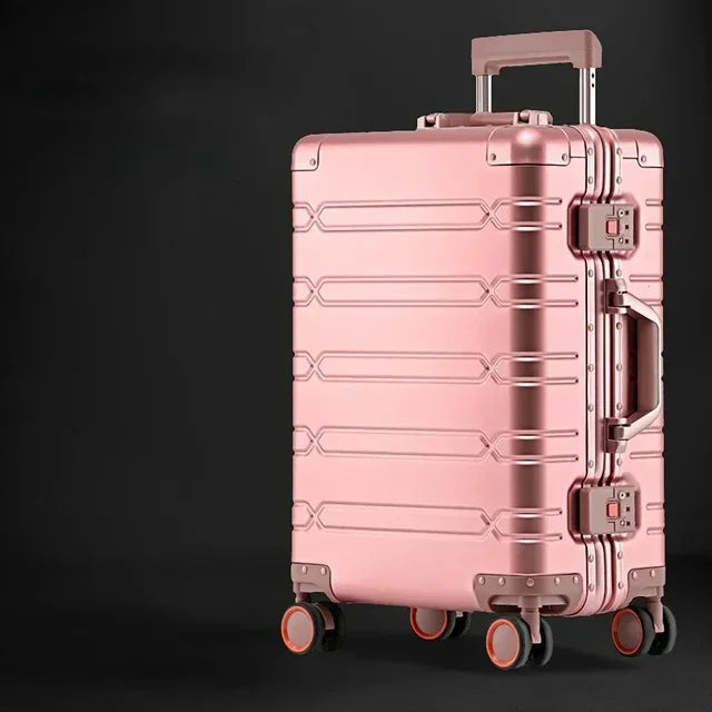 Aluminium-Magnezowy kuferek – Viena Voyager-Róża-M (65L)-Trend Polska
