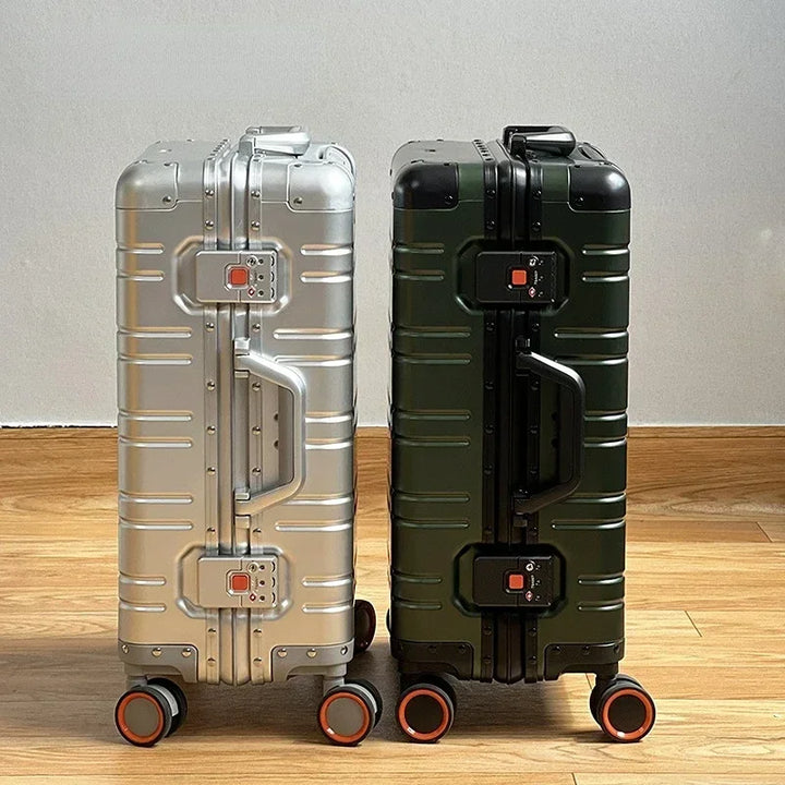 Aluminium-Magnezowy kuferek – Viena Voyager-Czarny-S (37 L)-Trend Polska