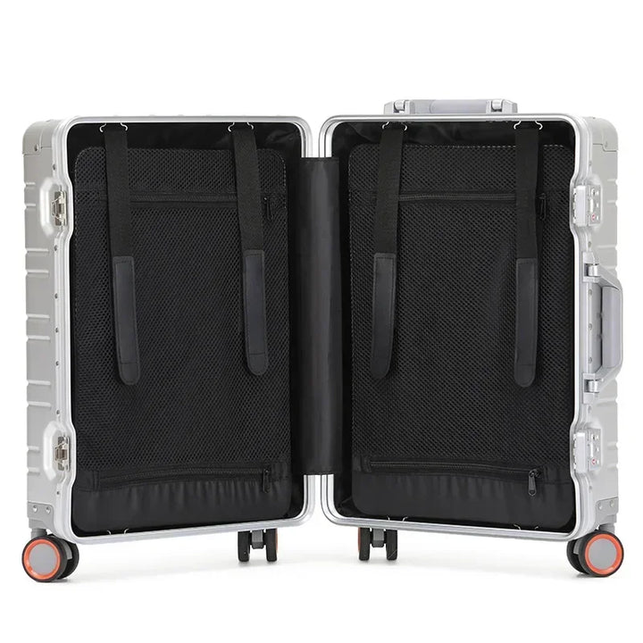 Aluminium-Magnezowy kuferek – Viena Voyager-Czarny-S (37 L)-Trend Polska