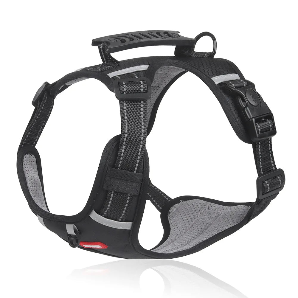 Anti-Trek Szelki dla psów - FlexiFit-Czarny-XS (2,5-5 KG)-Trend Polska