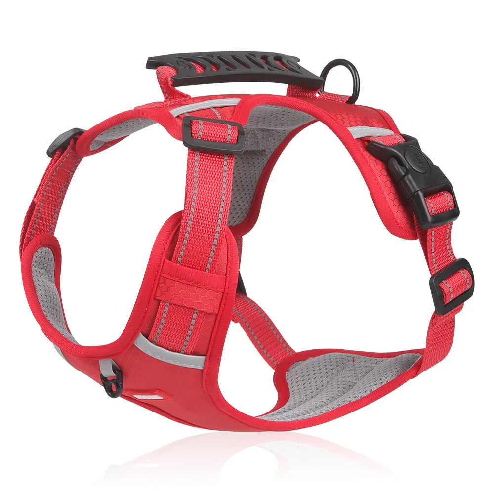 Anti-Trek Szelki dla psów - FlexiFit-Czerwony-XS (2,5-5 KG)-Trend Polska
