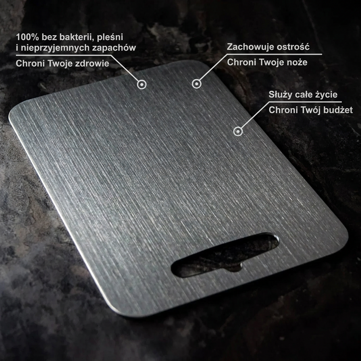 Deska do krojenia Titan Kitchen - antybakteryjna | nietoksyczna | trwała