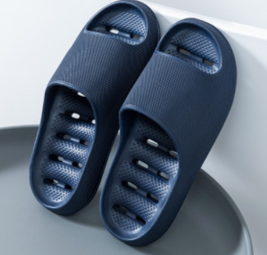 Antypoślizgowe i miękkie kapcie kąpielowe unisex – Noah-Niebieski-40-41-Trend Polska