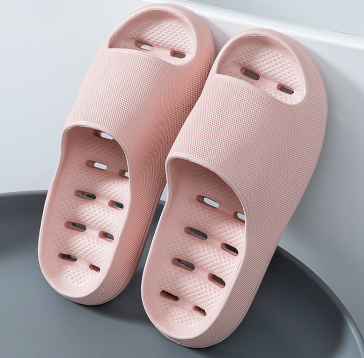 Antypoślizgowe i miękkie kapcie kąpielowe unisex – Noah-Różowy-35-36-Trend Polska
