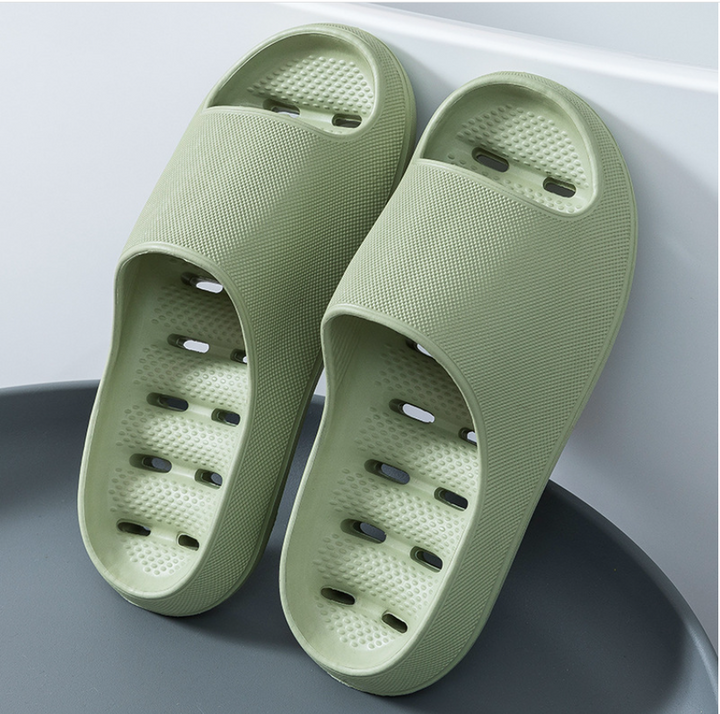 Antypoślizgowe i miękkie kapcie kąpielowe unisex – Noah-Zielony-35-36-Trend Polska