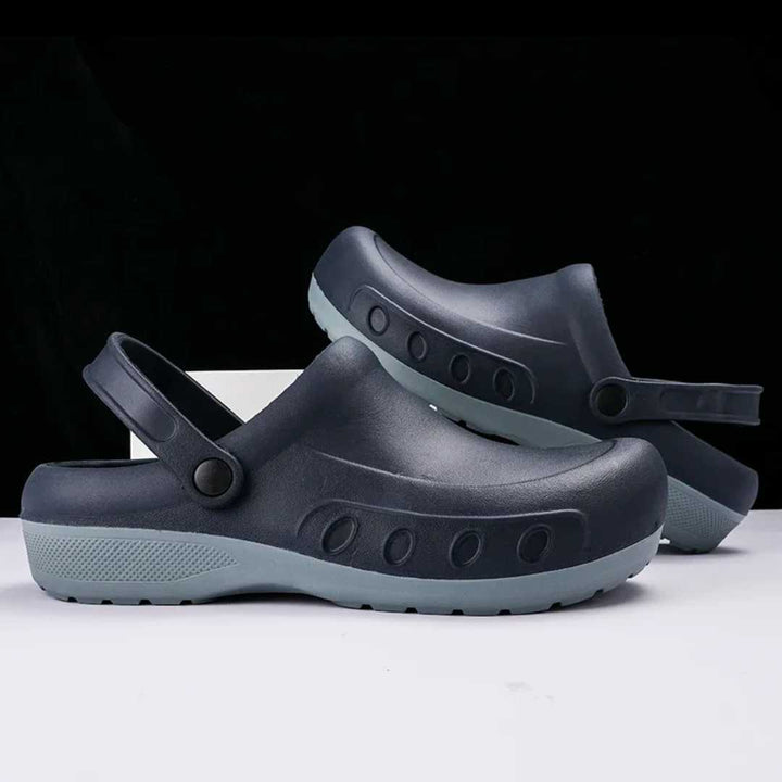 Antypoślizgowe profesjonalne buty kucharskie - GripChef-Niebieski-35-Trend Polska