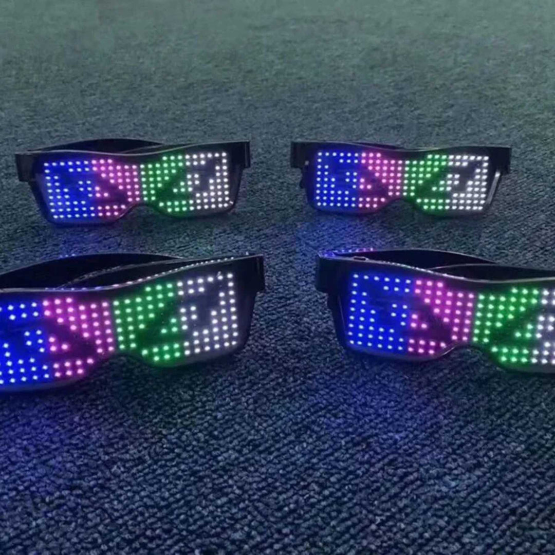 Aplikacja programowalna LED okulary imprezowe - GlowBeat-Trend Polska