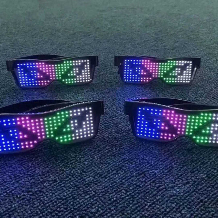 Aplikacja programowalna LED okulary imprezowe - GlowBeat-Trend Polska