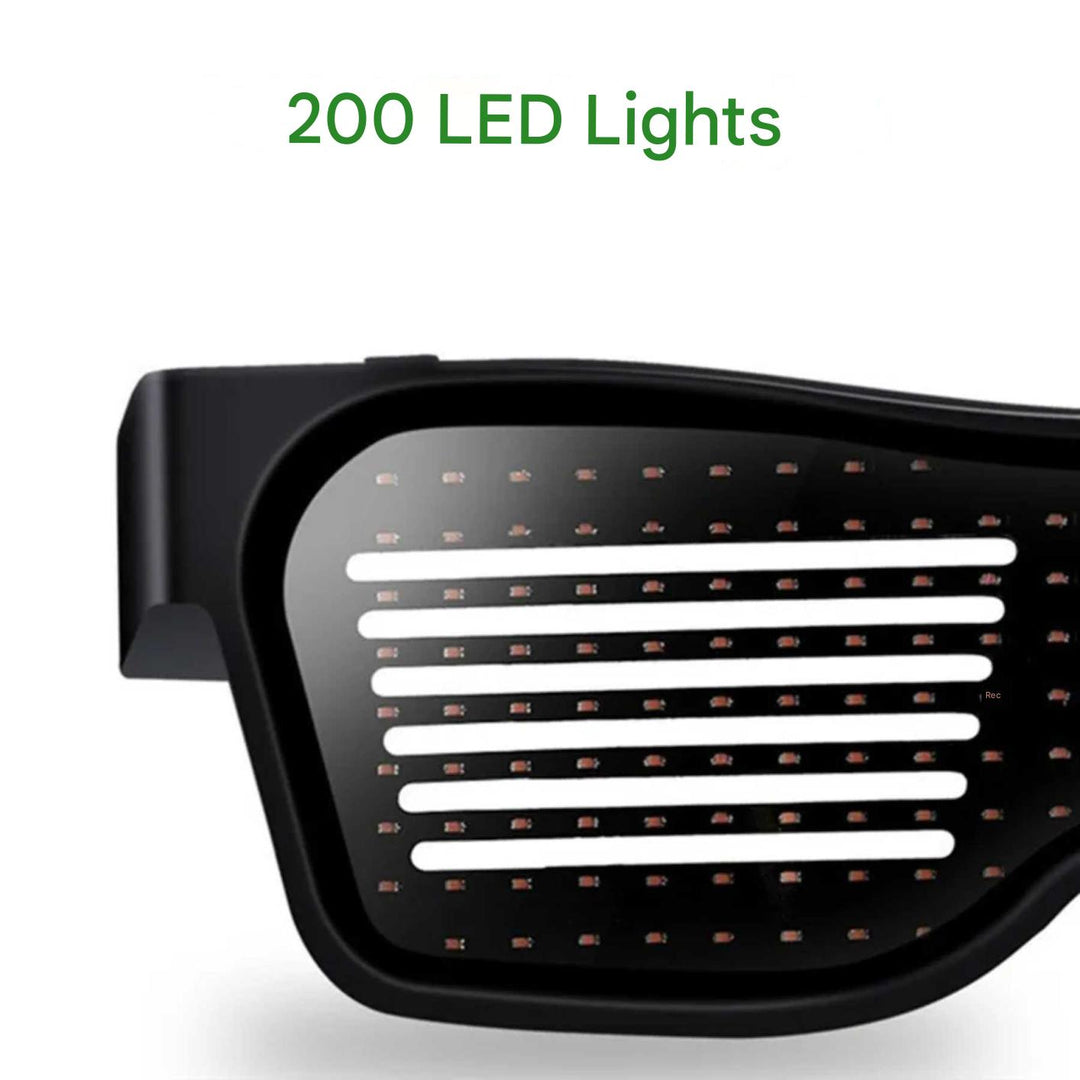Aplikacja programowalna LED okulary imprezowe - GlowBeat-Trend Polska