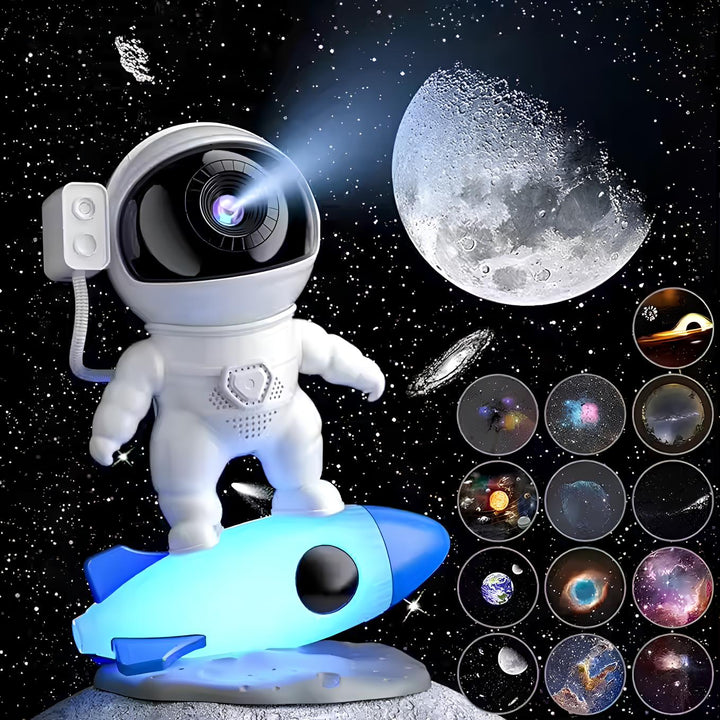 Astronaut Lampa projektorowa - AstroGlow-Projekcja Drogi Mlecznej-Trend Polska