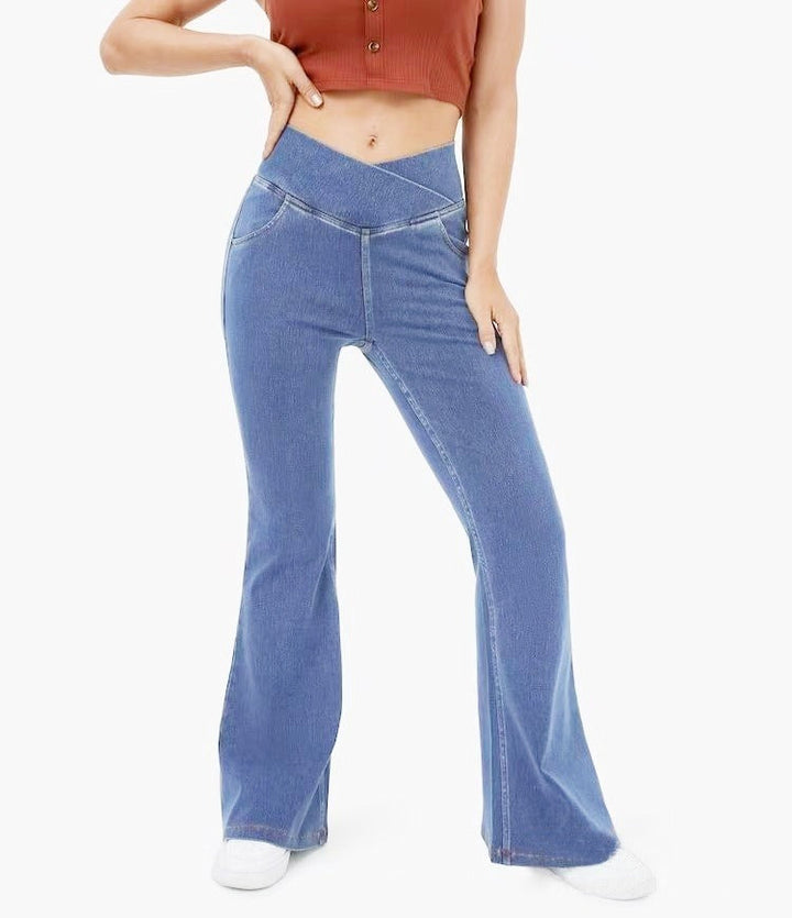Nowoczesne damskie dżinsy stretch – Helena