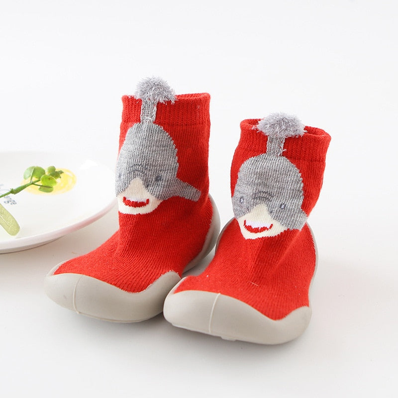 Babci buty - Luca-Wieloryb-7 do 12 miesięcy-Trend Polska