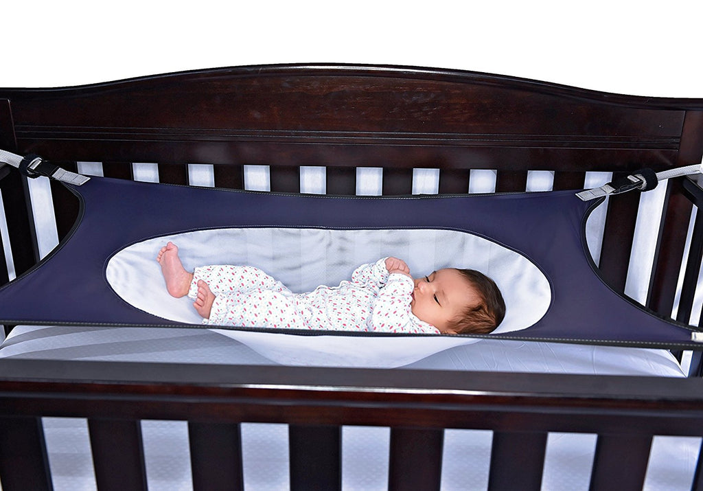 Baby Hammak dla Kołyski lub Łóżeczka – LunaNest-Niebieski-Trend Polska