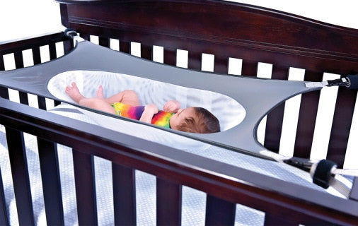 Baby Hammak dla Kołyski lub Łóżeczka – LunaNest-Niebieski-Trend Polska