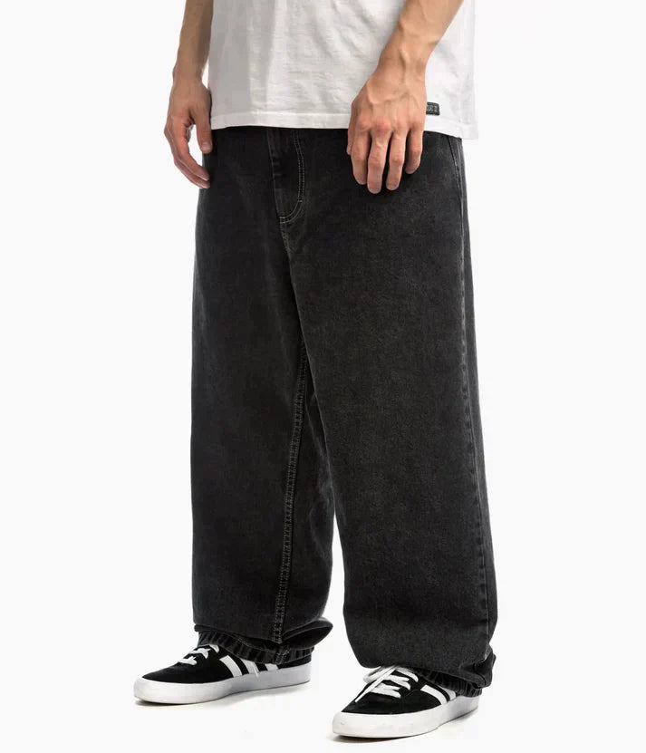 Baggy Big Boy Jeans - Maverick-Czarny-M-Trend Polska