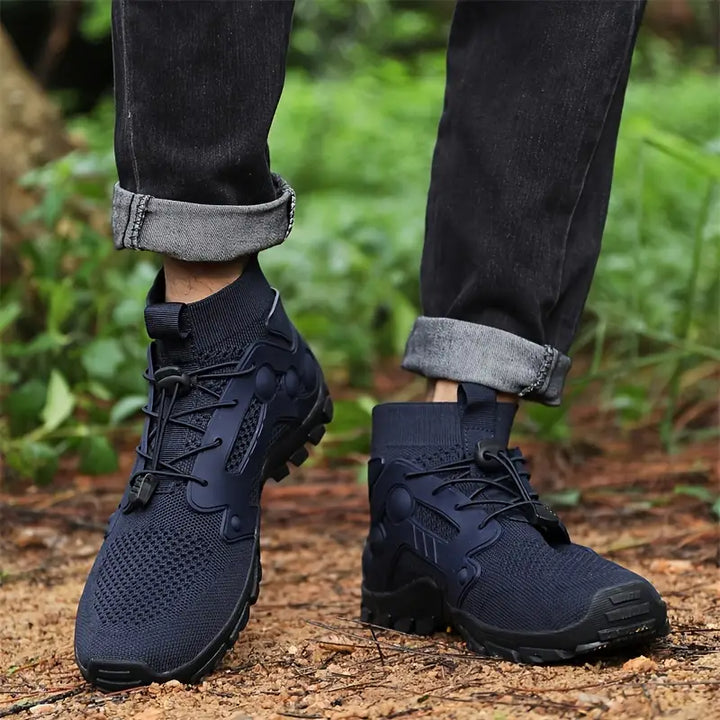 Barefoot Męskie Buty - TrailFlex-Czarny-38-Trend Polska