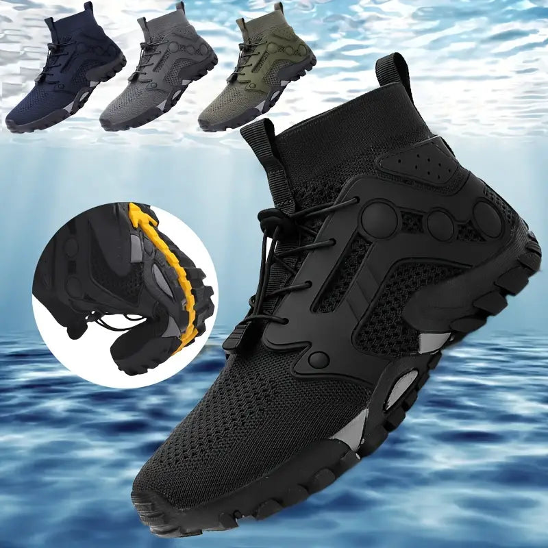 Barefoot Męskie Buty - TrailFlex-Czarny-38-Trend Polska