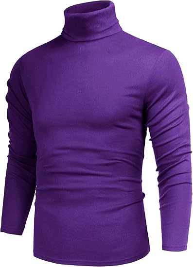 Basic Męski Golf - Randy-Fioletowy-S-Trend Polska