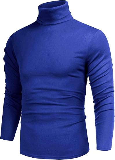 Basic Męski Golf - Randy-Niebieski-S-Trend Polska