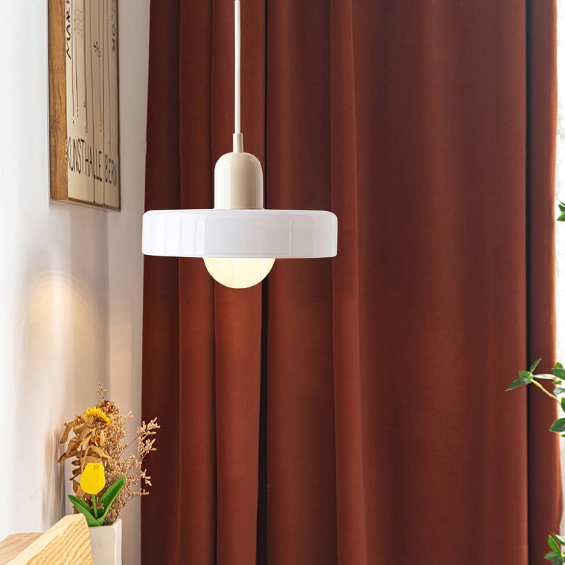 Bauhaus Colored Glass Pendant Light 10