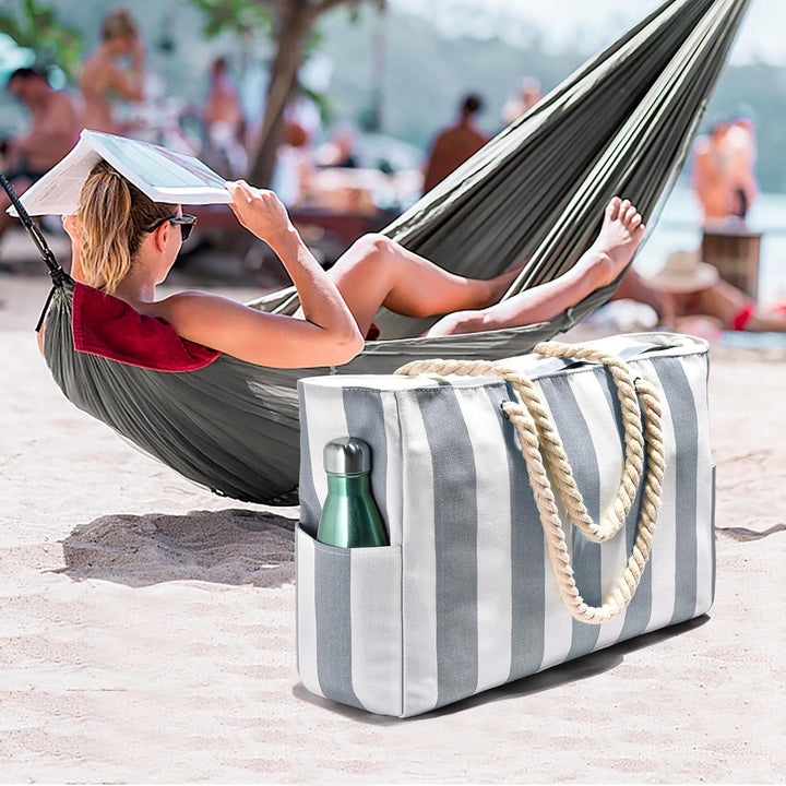 Wodoodporna i piaskoodporna oversized torba plażowa – SandAway