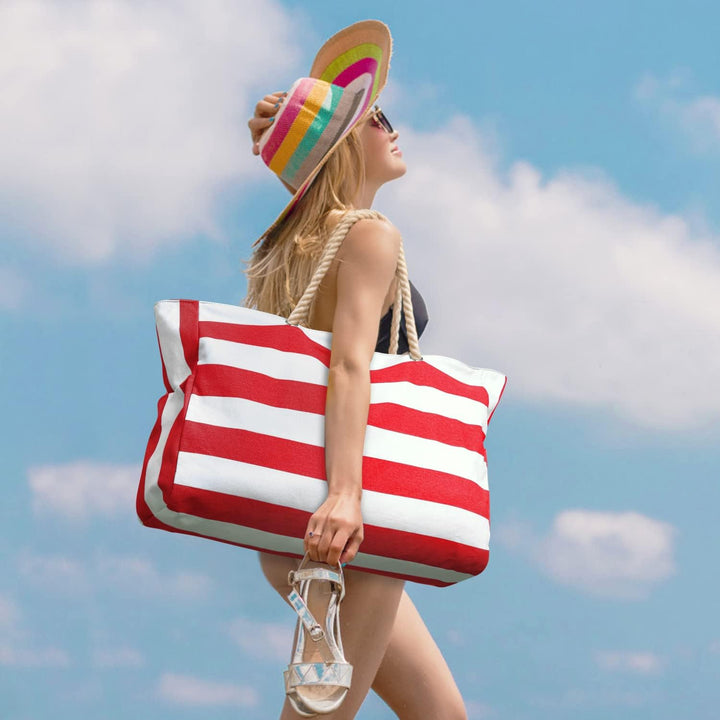 Wodoodporna i piaskoodporna oversized torba plażowa – SandAway
