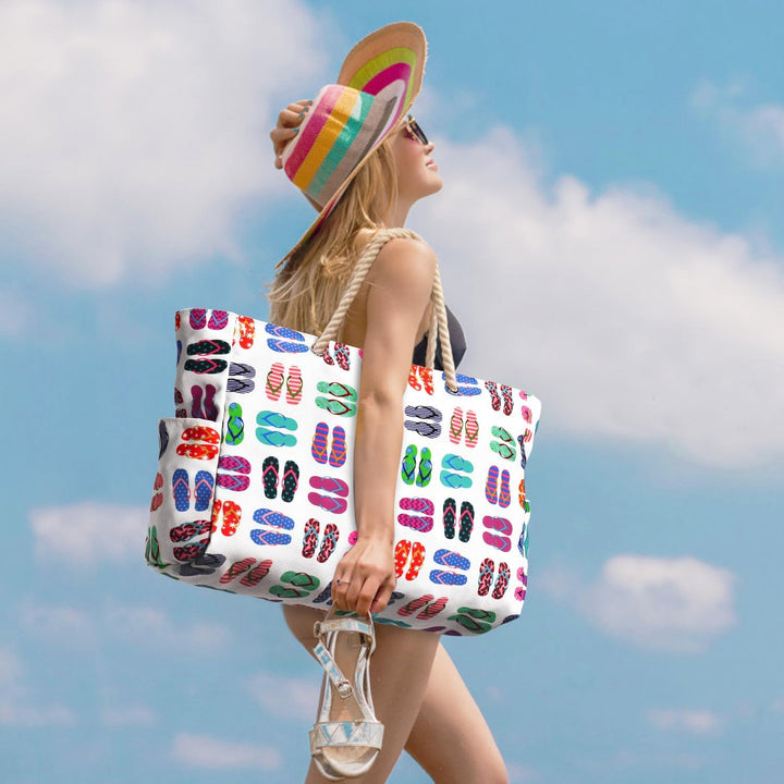 Wodoodporna i piaskoodporna oversized torba plażowa – SandAway