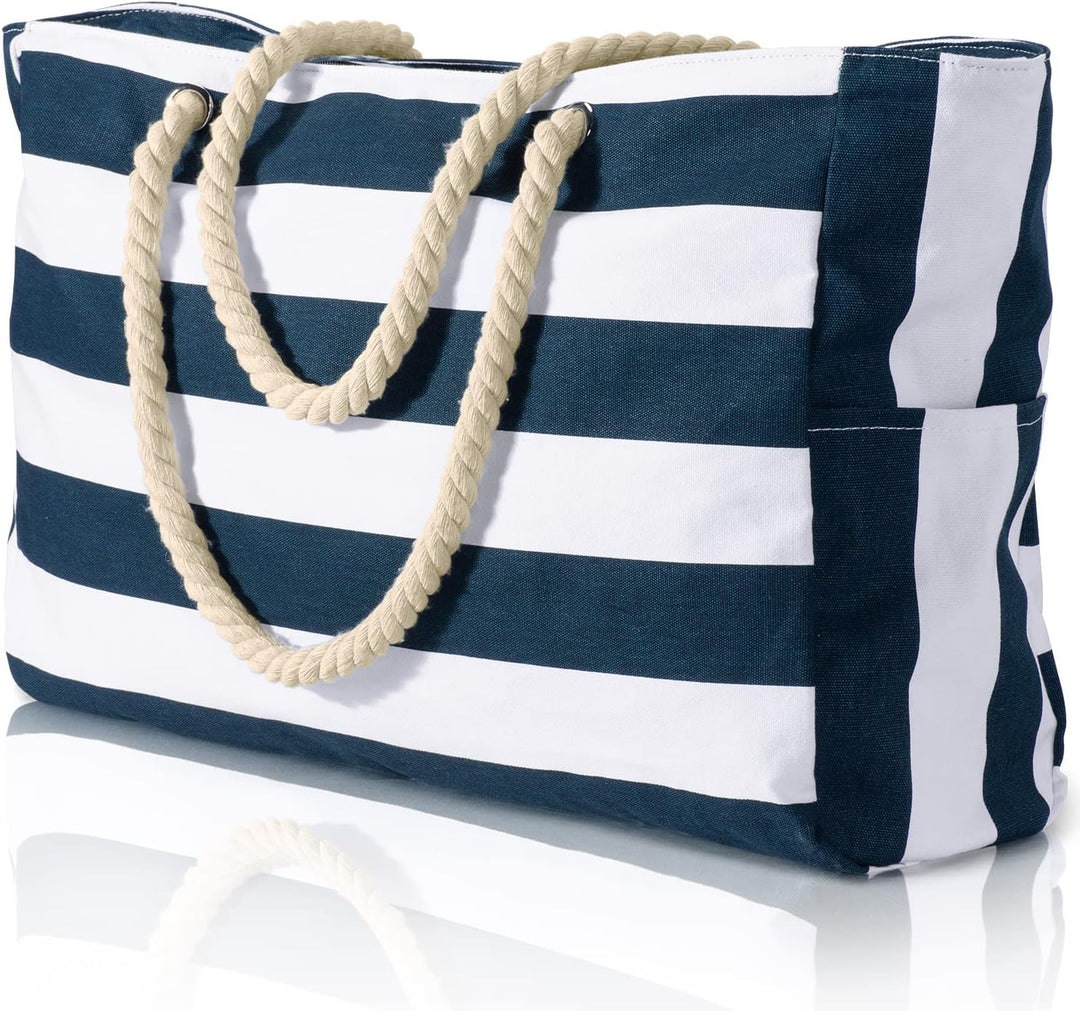 Wodoodporna i piaskoodporna oversized torba plażowa – SandAway