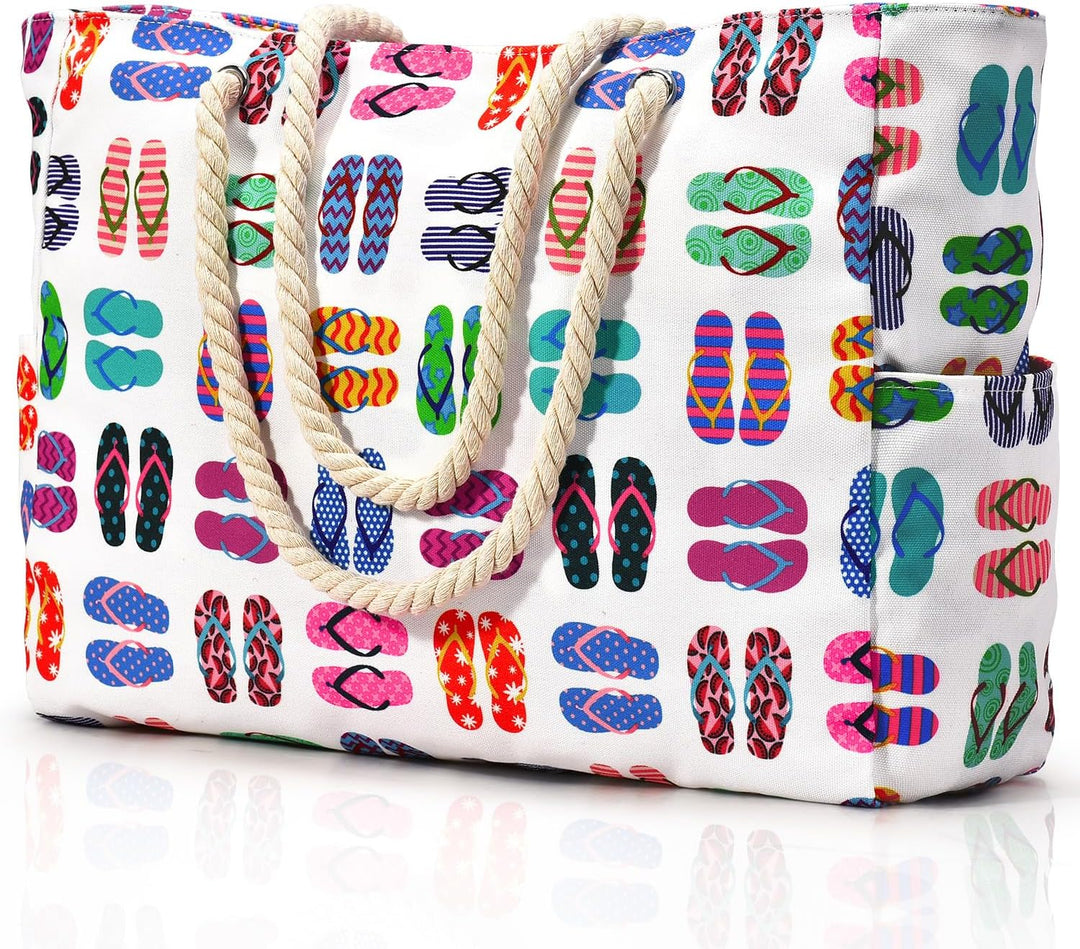 Wodoodporna i piaskoodporna oversized torba plażowa – SandAway