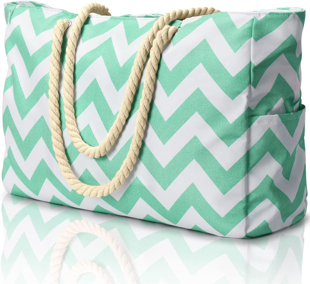 Wodoodporna i piaskoodporna oversized torba plażowa – SandAway