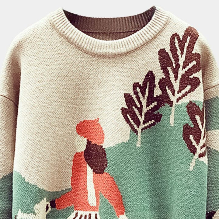 Belight - Casual Ciepły Sweter dla Damen-Czarny-XS-Trend Polska
