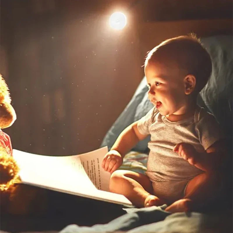 Bezprzewodowa czujnik ruchu lampka nocna - LumiSense-2-Biały-Trend Polska