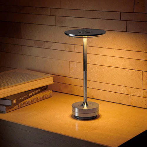 Bezprzewodowa Inteligentna Lampa Stołowa - AuraGlow-Złoto-Trend Polska