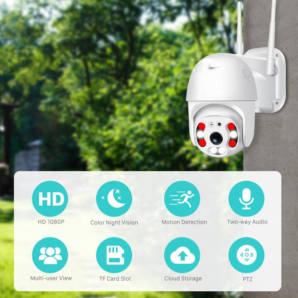 Bezprzewodowa kamera bezpieczeństwa do zastosowań zewnętrznych z WiFi – SecureView 360-Trend Polska
