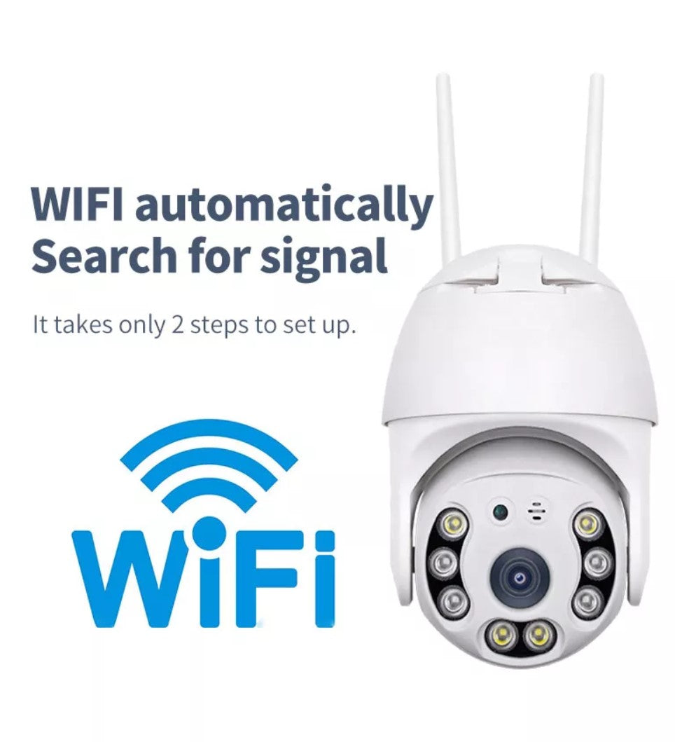 Bezprzewodowa kamera bezpieczeństwa do zastosowań zewnętrznych z WiFi – SecureView 360-Trend Polska