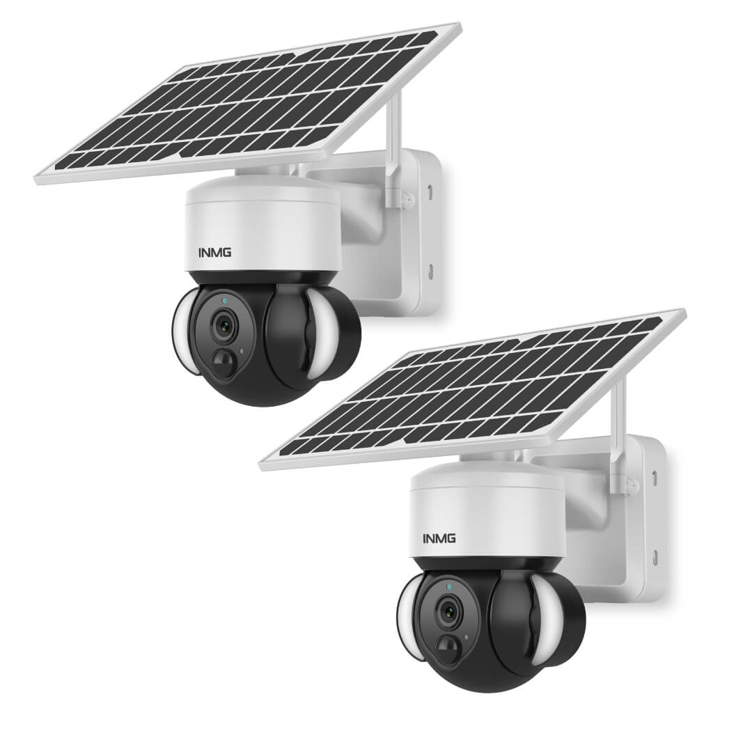 Bezprzewodowa kamera słoneczna z obrotową kopułą – SolarGuard 360-2 szt-Trend Polska