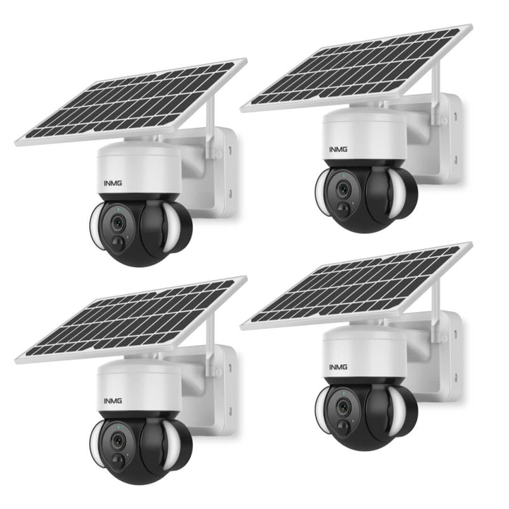 Bezprzewodowa kamera słoneczna z obrotową kopułą – SolarGuard 360-4 szt-Trend Polska