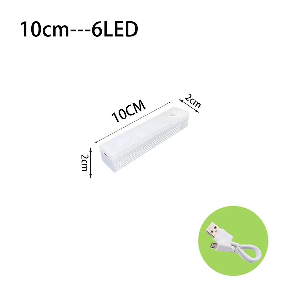 Bezprzewodowa lampa LED z czujnikiem ruchu - SmartGlow-Ciepły dowcip-10CM-Trend Polska
