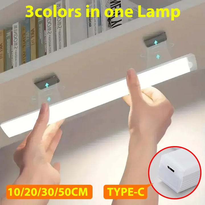 Bezprzewodowa lampa LED z czujnikiem ruchu - SmartGlow-Ciepły dowcip-10CM-Trend Polska