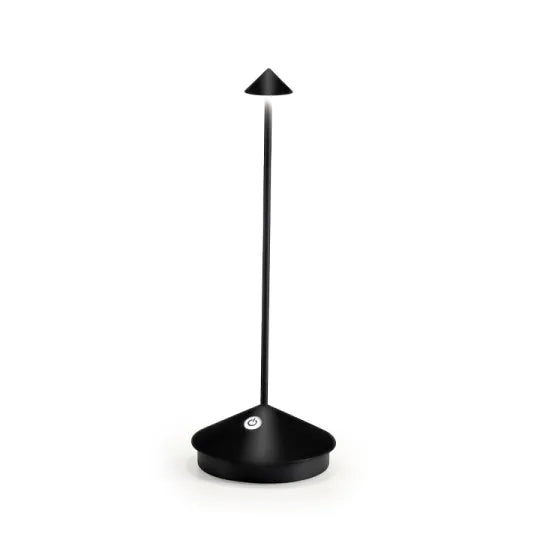 Bezprzewodowa lampa stołowa LED | ClarityGlow-Czarny-Trend Polska