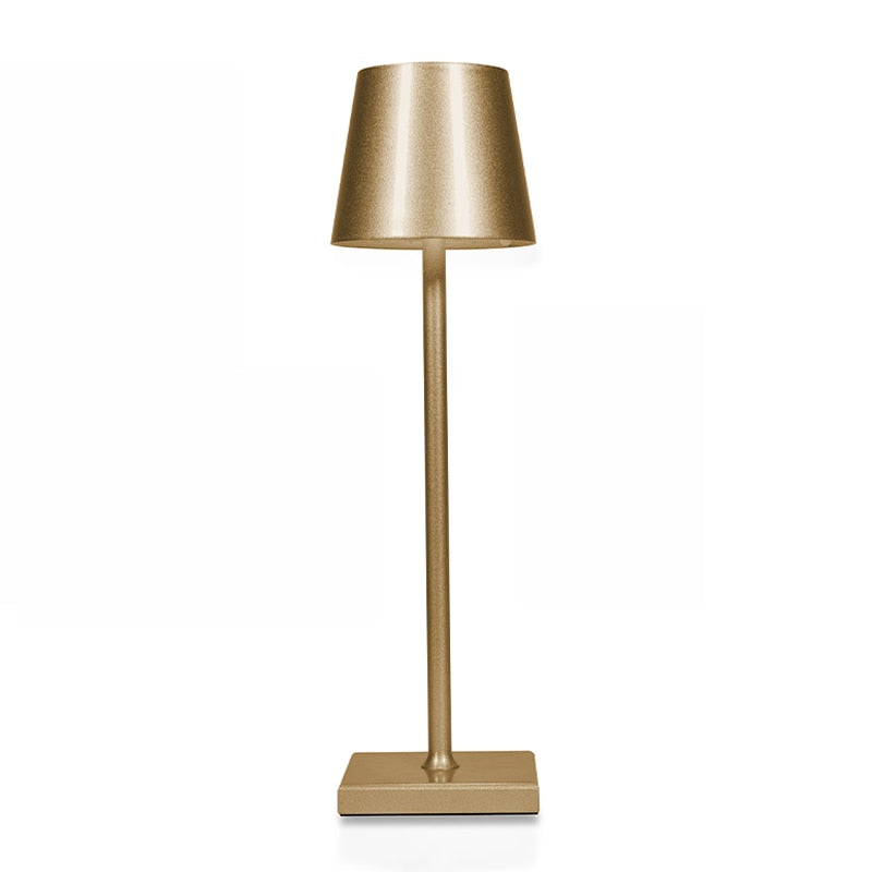 Bezprzewodowa lampa stołowa - Scandiglow-Złoto-Trend Polska