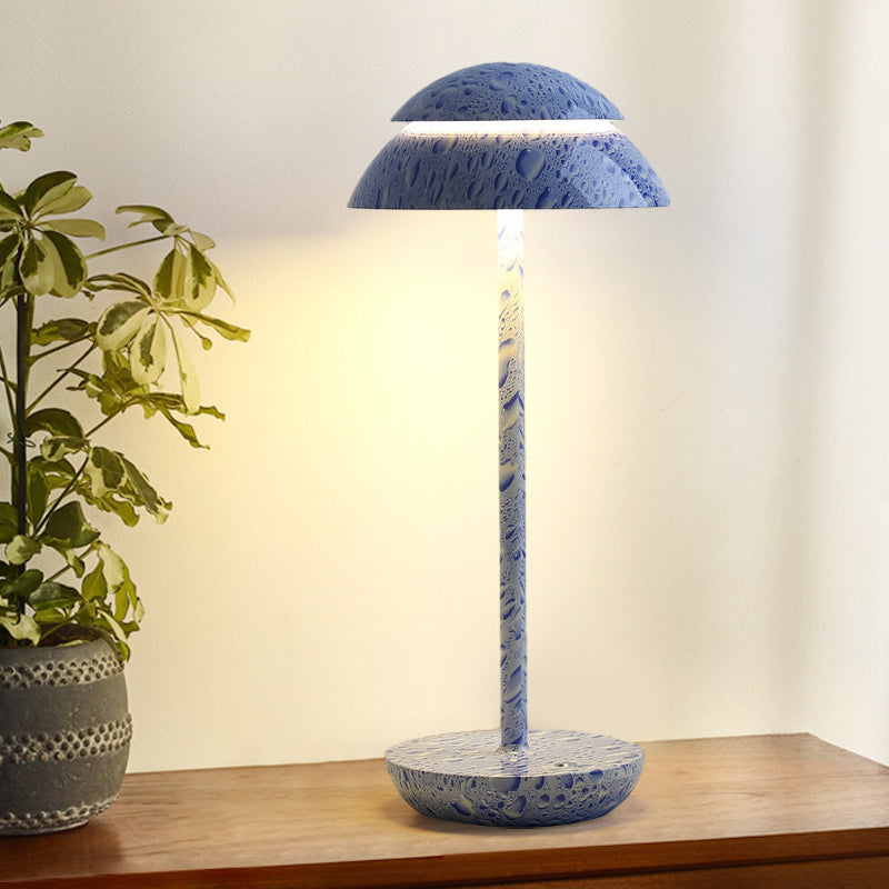 Bezprzewodowa lampa stołowa z wbudowanym oświetleniem LED - GlowBeam-Fioletowy-Trend Polska