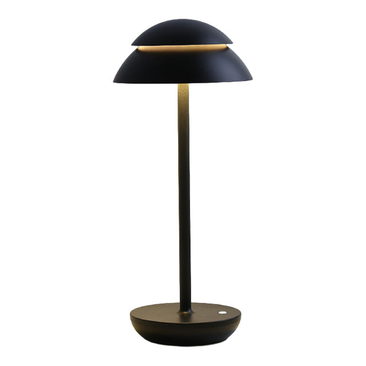 Bezprzewodowa lampa stołowa z wbudowanym oświetleniem LED - GlowBeam-Biały-Trend Polska