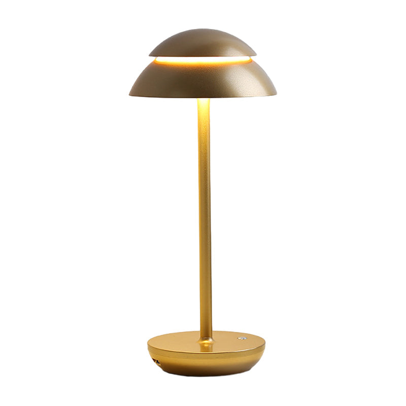 Bezprzewodowa lampa stołowa z wbudowanym oświetleniem LED - GlowBeam-Biały-Trend Polska