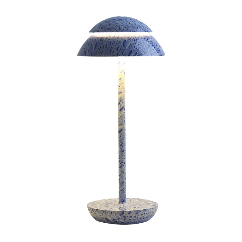Bezprzewodowa lampa stołowa z wbudowanym oświetleniem LED - GlowBeam-Biały-Trend Polska