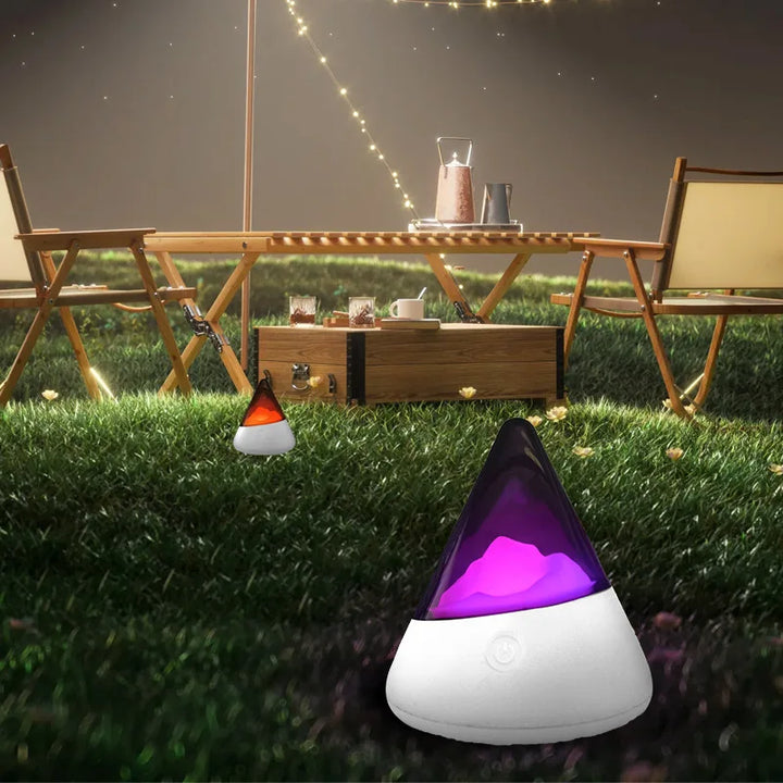 Bezprzewodowa lampka nocna LED Iceberg - IceGlow-Wielokolorowy-Trend Polska