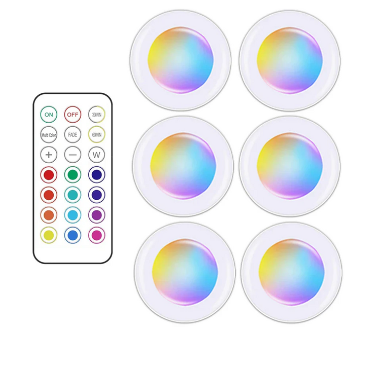 Bezprzewodowe oświetlenie LED RGB pod szafkę - GlowyLed