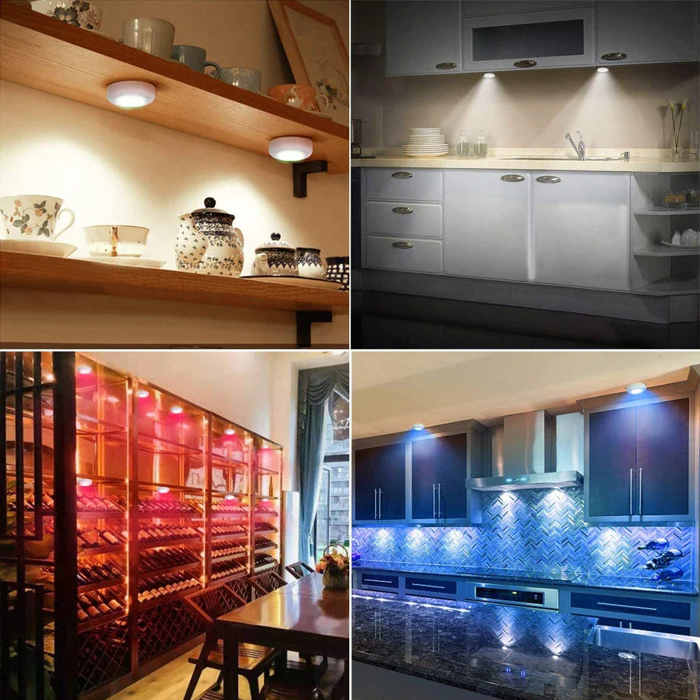 Bezprzewodowe oświetlenie LED RGB pod szafkę - GlowyLed-1 Lampa-Trend Polska