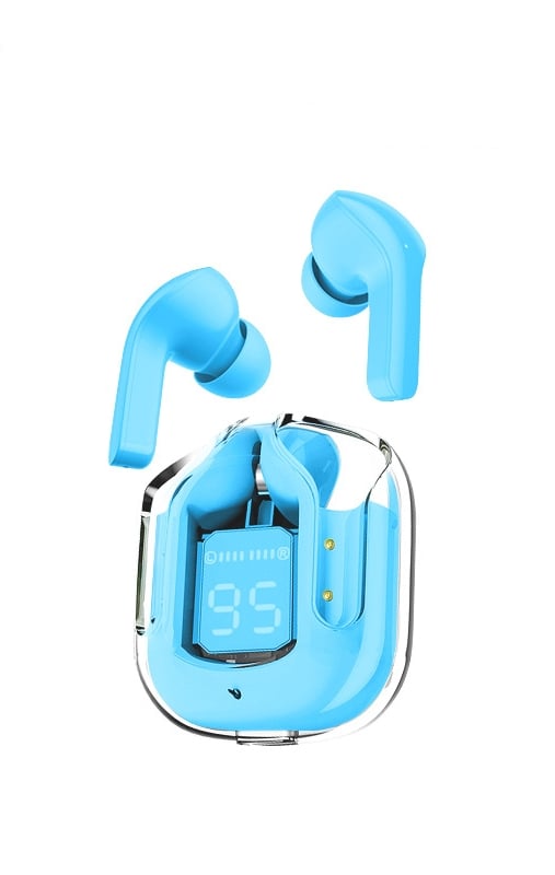 Bezprzewodowe słuchawki Bluetooth – SonicPulse-Niebieski-Trend Polska